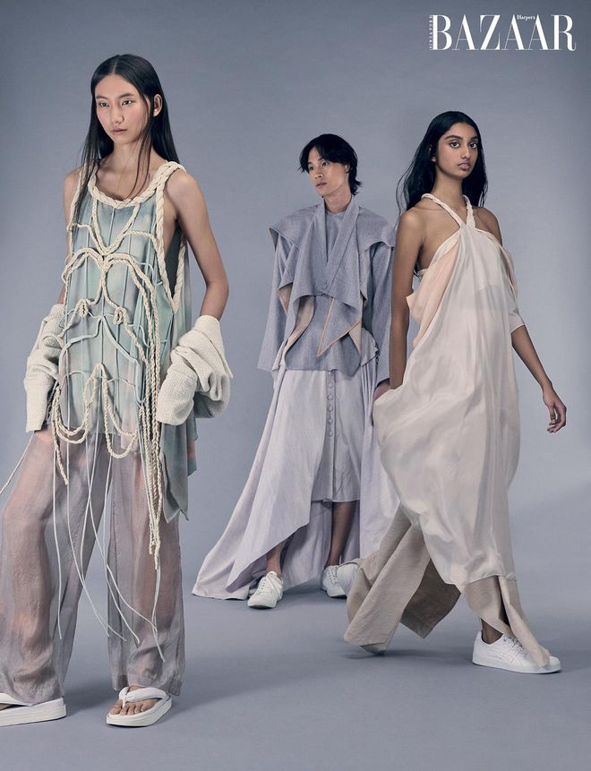Designs from Lim Su Hui’s collection, ‘Homeland’