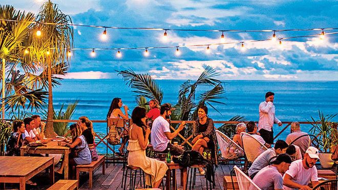 Seaside dining at The Lawn is an experience not to be missed.