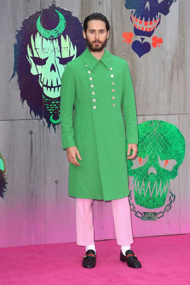 In head-to-toe Gucci at the London premiere. Photo: Getty
