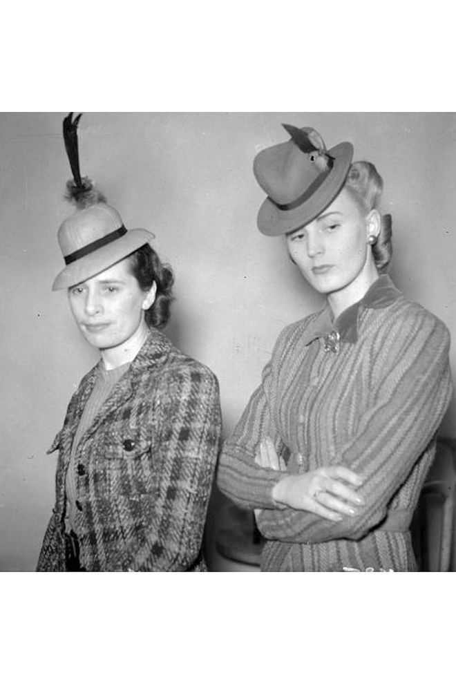 Fact: miniature hats flatter very few heads. Photo: Getty