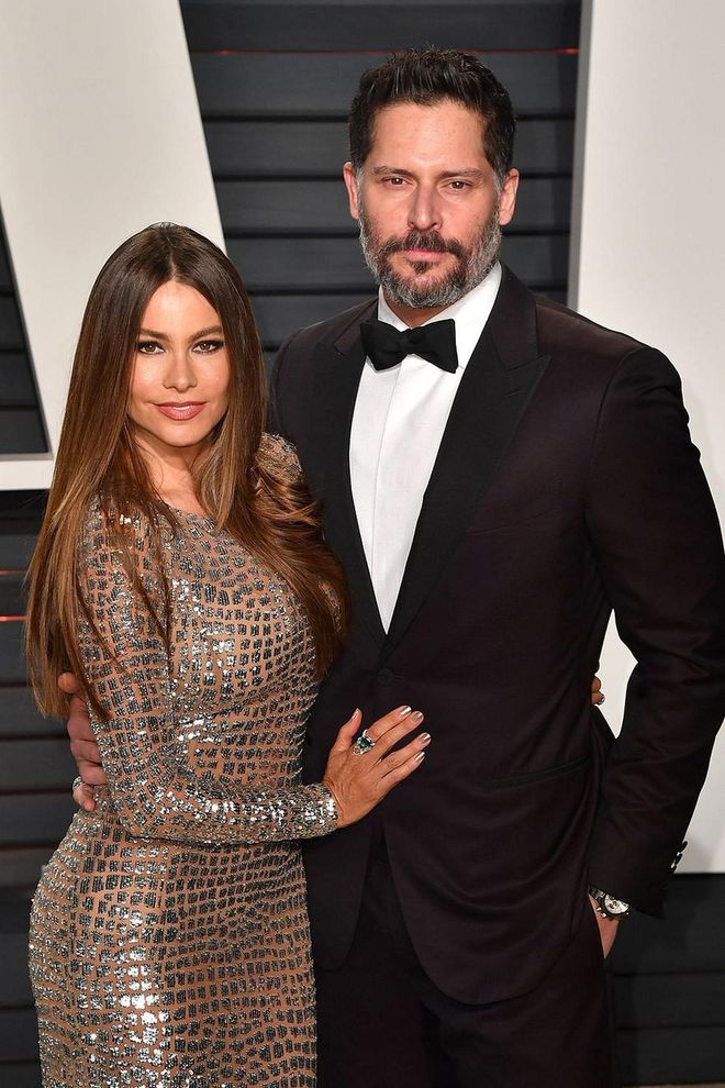 Vergara and Manganiello were an official item for six months before confirming their engagement in December 2014—the Magic Mike actor reportedly popped the question during a Christmas vacation in Hawaii. Despite a baseless claim in 2017 that the two were divorcing (which Vergara epically shut down on Instagram), the couple remains together today.
Photo: Getty