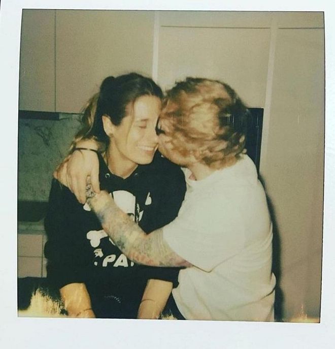 Ed got engaged on 20th January to his longtime girlfriend Cherry Seaborn. Photo: Instagram