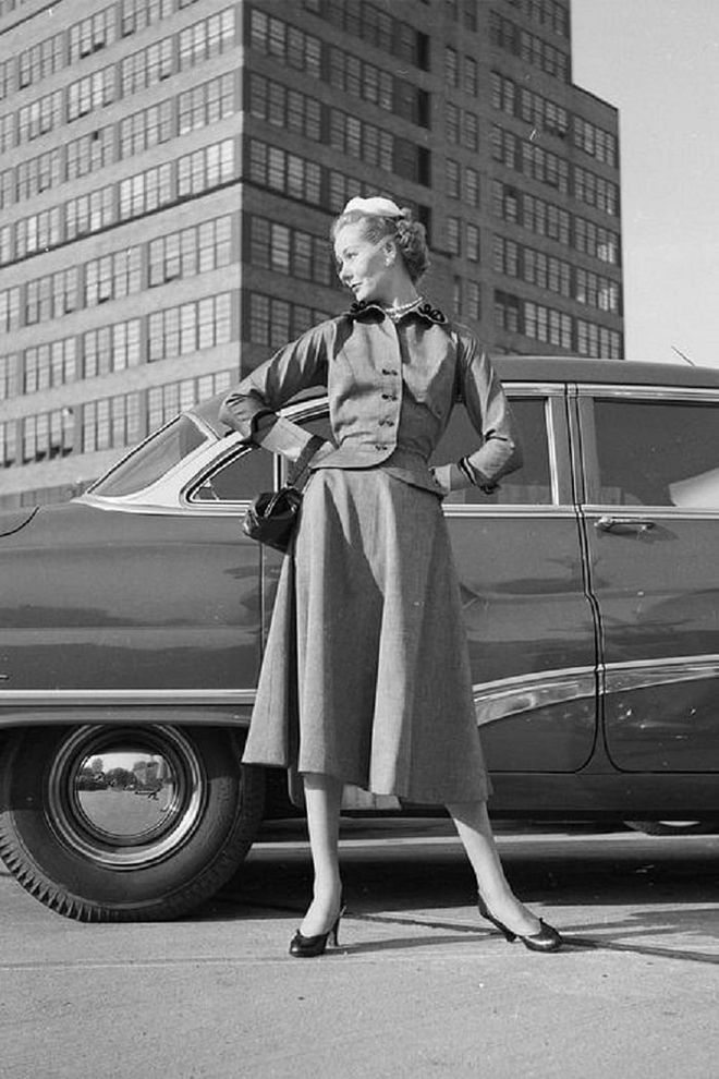 A model in New York.

Photo: Getty