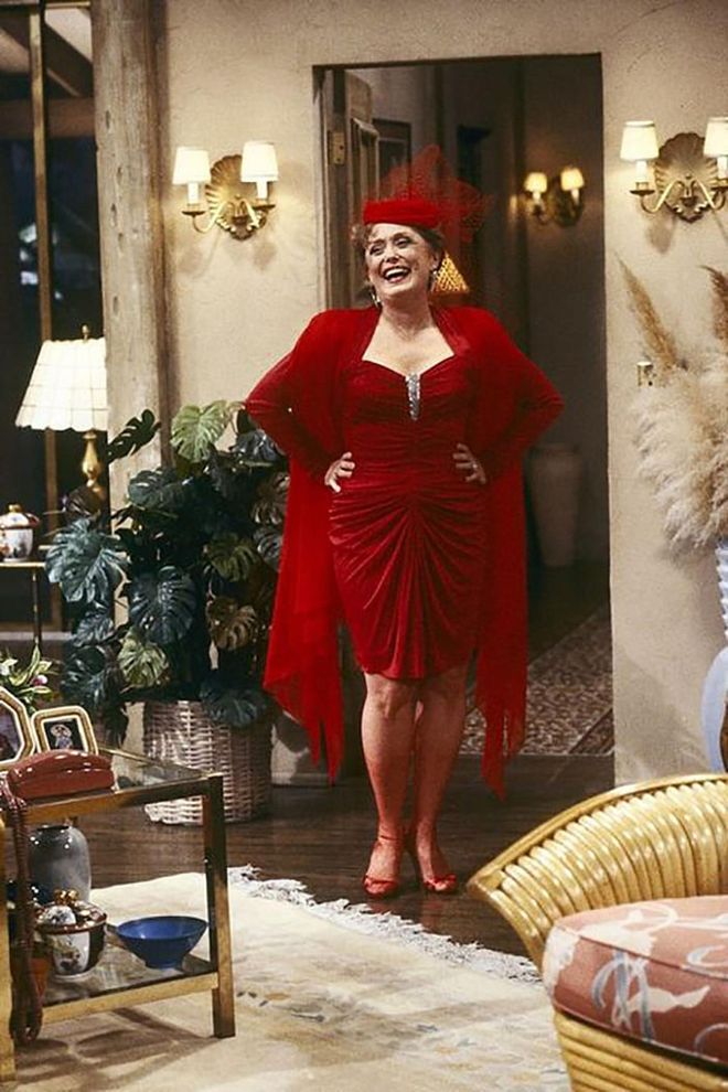 Age is truly nothing but a number, as demonstrated by sultry, fashion-forward Southern belle Blanche Devereaux on The Golden Girls. From flashy date-night looks to a collection of award-winning loungewear and silk robes, Blanche proves there's no age limit on dressing sexy.

Photo: Getty