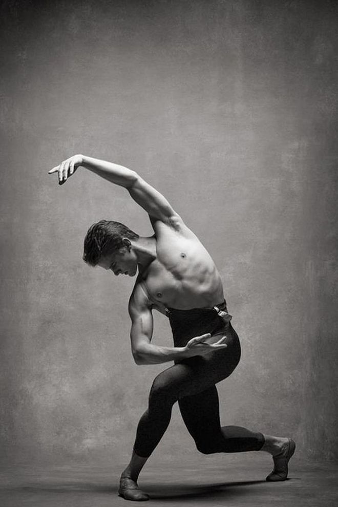 A principal dancer at NYCB. In 2011, Chase danced the role in  George Balanchine’s Apollo while in the corps de ballet. Photo: IMG Models