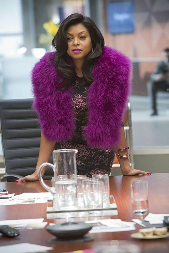 From an endless collection of colorful and animal-print furs to gold suits and more bling than you could dream of, Empire's Cookie Lyon is the baddest boss bitch on TV—and she's got the wardrobe to back it up.

Photo: Getty