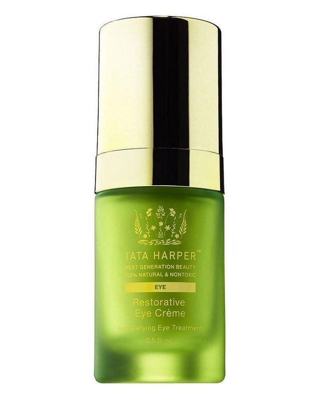 Tata Harper's globally loved line is proof that natural skincare doesn't mean compromising on efficacy. This outstanding eye cream relies on buckwheat, arnica and plant-sourced hyaluronic acid to gently restore dry, crepey skin around the eyes. The base is loaded with aloe vera too – great news for sensitive skin. 
