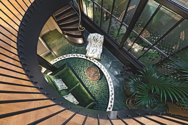 A view of The Winter Garden from above (Photo: Boucheron)