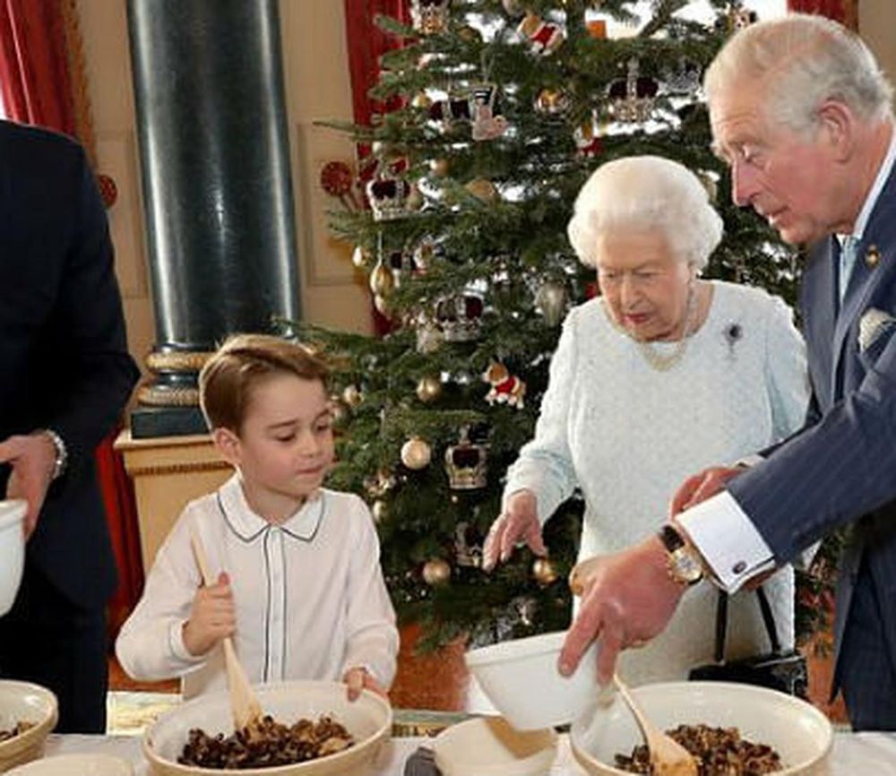Prince George In Queen's Christmas Broadcast