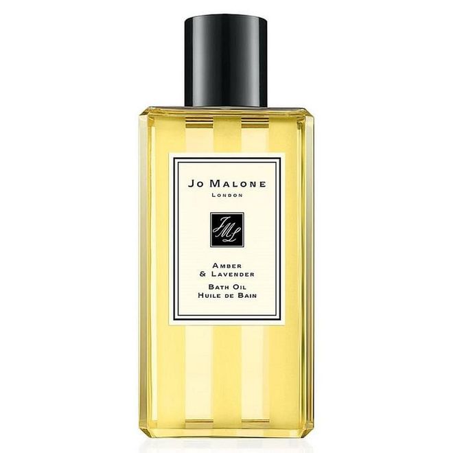 A relaxing bath can be the perfect aid to a good night's sleep, especially when using this luxurious bath oil. It allows you to pamper your skin with sweet almond and avocado oils, while the scents of amber and lavender will relax both your body and your mind. Jo Malone London Amber & Lavender Bath Oil, £40
