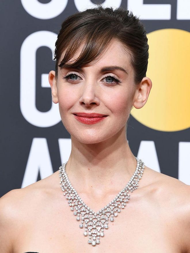 Another breathtaking Bulgari number by Alison Brie that's fit for royalty. Photo: Getty 