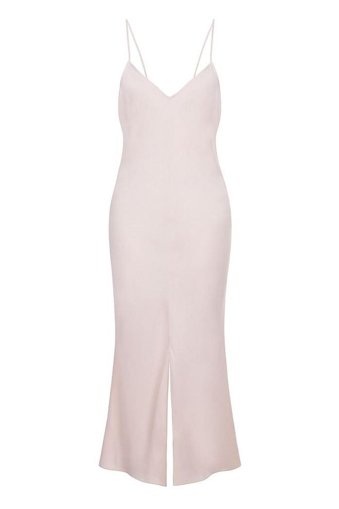 Kitri has fast become a go-to destination for high-quality, affordable and stylish pieces and this ballet pink slip dress is no exception.
