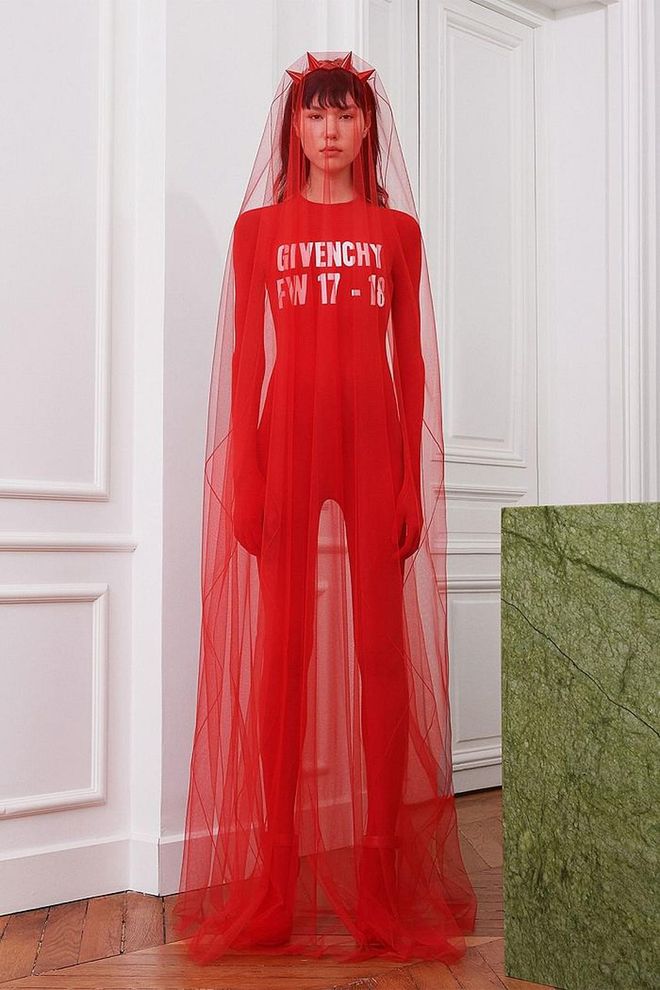 A subtle look for reminding people that you're always judging them. Photo: Givenchy