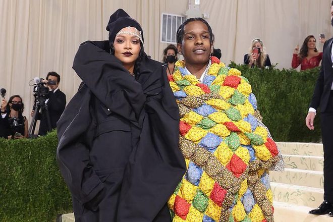 Rihanna and A$AP Rocky at the 2021 Met Gala. (Photo: Taylor Hill/Getty Images)
