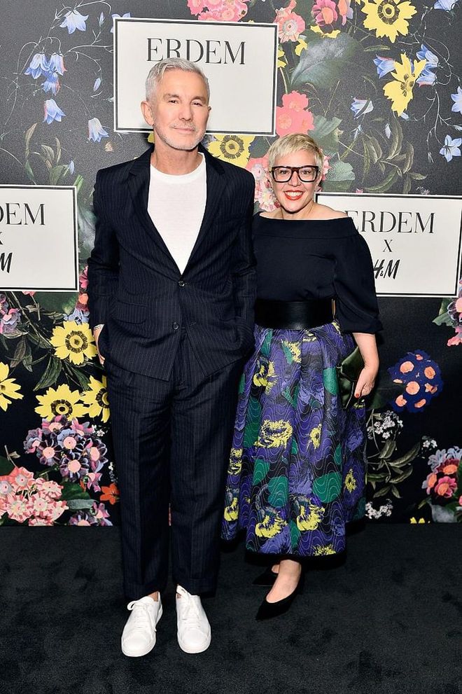 LOS ANGELES, CA - OCTOBER 18:  Baz Luhrmann (L) and Catherine Martin at H&amp;M x ERDEM Runway Show &amp; Party at The Ebell Club of Los Angeles on October 18, 2017 in Los Angeles, California.  (Photo by Stefanie Keenan/Getty Images for H&amp;M x ERDEM)