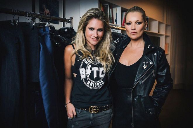 Nikkie Plessen and Kate Moss