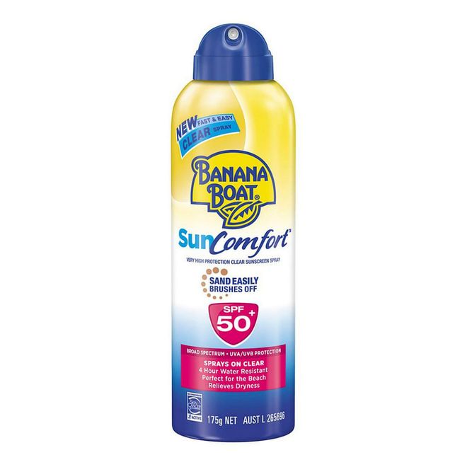 If you’re finicky about getting sand stuck on your body, this sunscreen spray is specially formulated to allow sand to brush off easily. Plus, this lightweight spray can be easily applied – it can be applied upside down as well, no need for extra hands. 
Photo: Courtesy