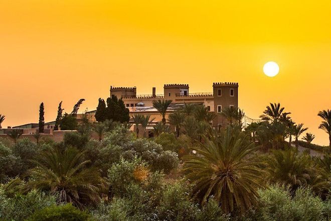 Asking Price: $11.2 million
This 20-bedroom castle — located 20 minutes south of Marrakech — is currently a hotel but you could easily turn it into a private home all for yourself.