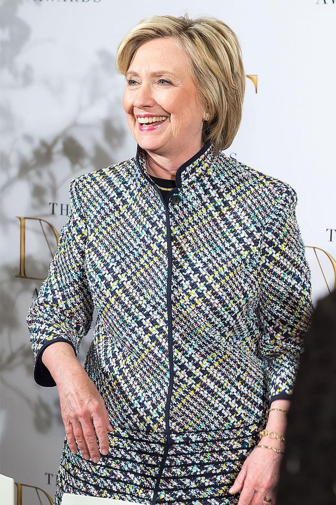 She may not be the president elect but there's no denying the enormous influence Hillary Clinton had on 2016. We have a feeling her traditional moniker will be back big time next year.
