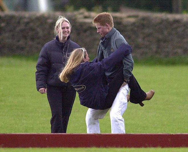 Don't worry, there was also this straddling moment. Which is somehow not Prince Harry's finest hour, but also manages to be the best thing ever?