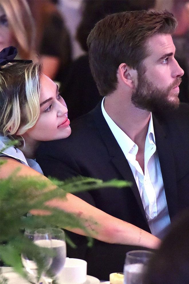 Miley and Liam started 2016 off with the good news that they had reportedly reunited. As the year progressed, they gradually shared more photos together and were spotted spending more time together out in public. In October, they made their first joint public appearance since getting back together, Cyrus later confirmed that their engagement is officially back on.
