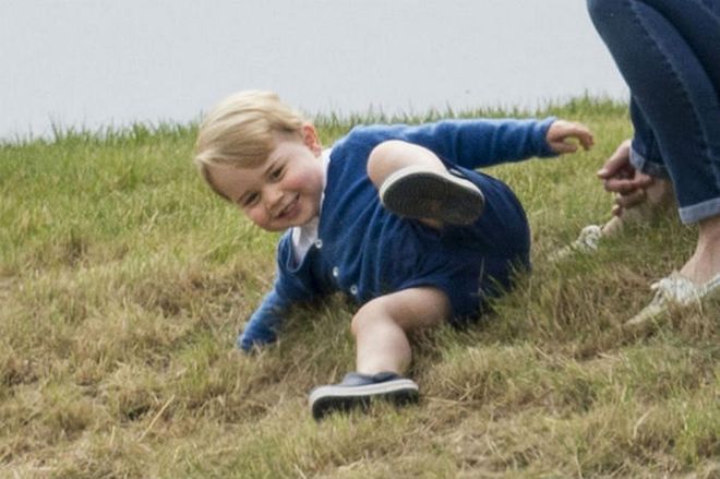 When Prince George was born back in 2013, the New Zealand government sent a shawl made from fine merino wool—the same gift the Duke of Cambridge received over three decades ago. He also received 610 unofficial presents and his gifts were displayed at the "Royal Childhood" Buckingham Palace exhibit.
Photo: Getty
