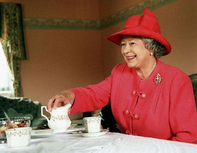 One philosopher tried to figure out how the Queen maintained her unrelenting youthful energy. The explanation? She must have human flesh and blood running through her body. Photo: Getty