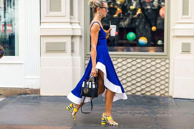 Embrace mixing bold primary hues—like yellows, blues and reds—for an outfit that packs a colorful punch.

Photo: Diego Zuko