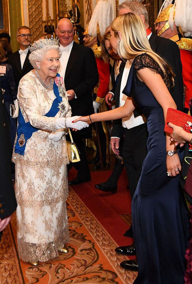 Queen Elizabeth II at the 2018 Diplomatic Reception