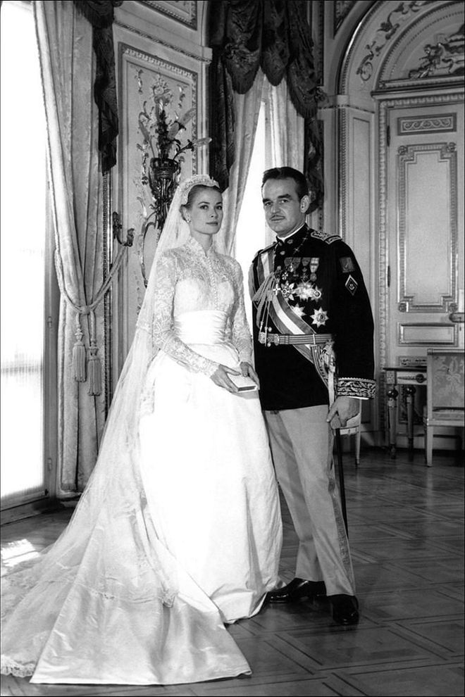 While doing a photoshoot in the seaside town, Kelly met Prince Rainier III of Monaco. The fairy-tale romance romance culminated in a highly publicized wedding ceremony on April 19, 1956. Kelly was 26 years-old.
Photo: Getty