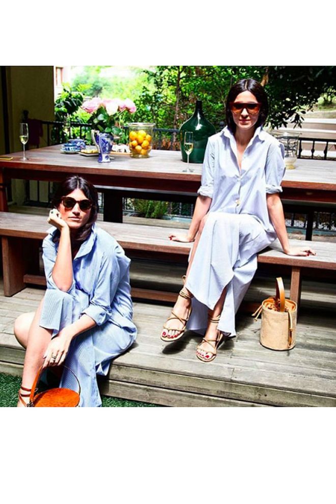 Ezgi Icel and Lian Kebudi of Luxury Shoppers, @luxuryshoppers. Photo: Instagram