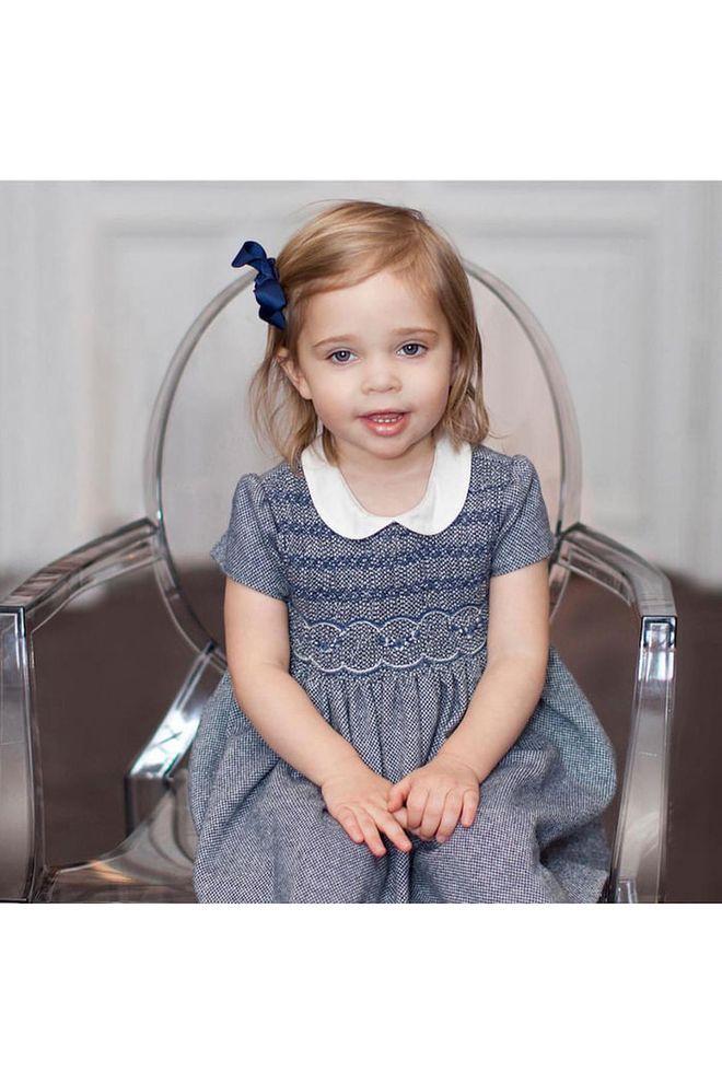 Their elder child, Princess Leonore, was born in New York. The two-year-old is Duchess of Gotland, an island of Sweden! Photo: Instagram 