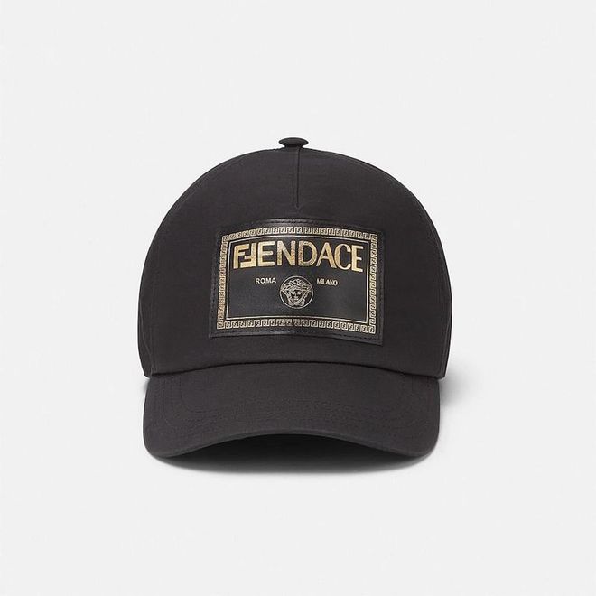 Fendace Logo Baseball Cap, $850, Versace