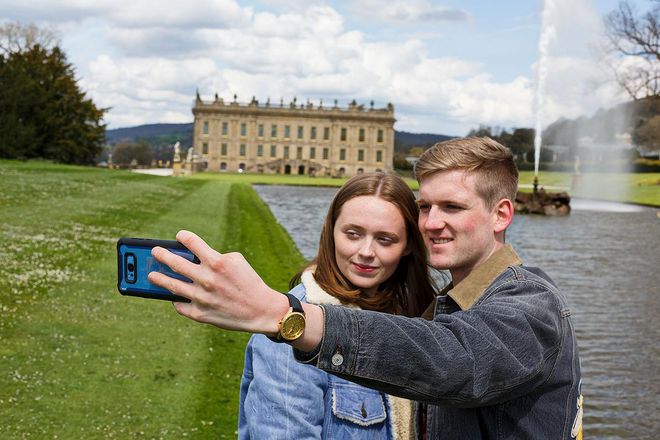 Chatsworth House in Derbyshire. Photo: Courtesy of Gucci