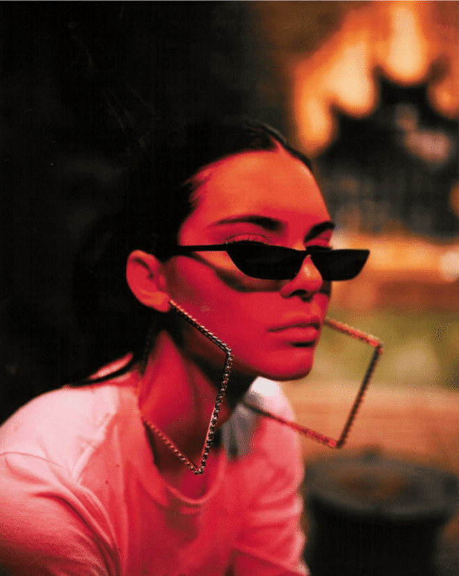 These glasses tell the world to "Deal With It". Photo: @kendalljenner 