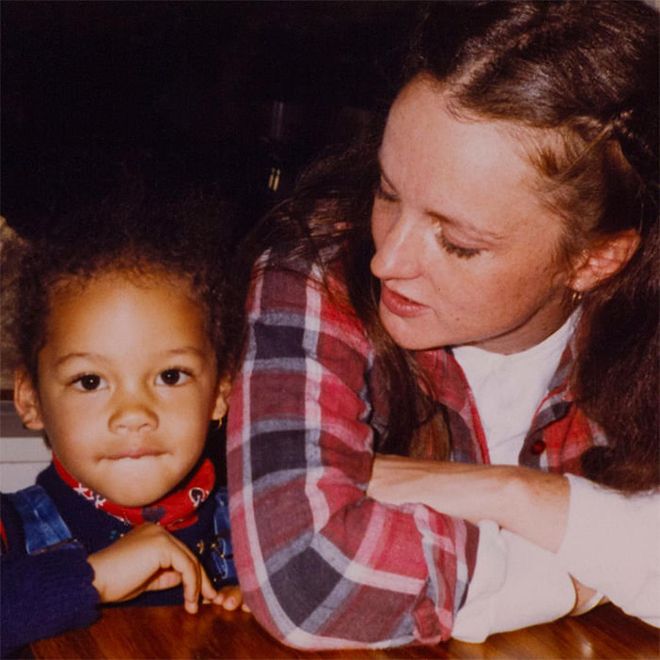 The singer shared a #TBT photo with her mom, whom she praises as "the fiercest woman I know."