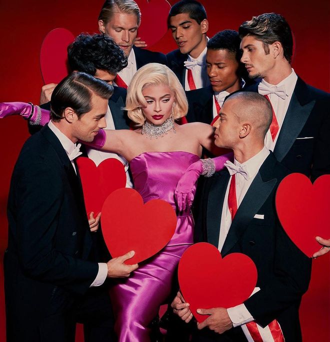 In a new spread for V Magazine, Jenner transformed into Marilyn Monroe, recreating the star's iconic "Diamonds Are a Girl's Best Friend" video. Some of her other costumes included The Little Mermaid's Ariel, Madonna, and a Playboy bunny.