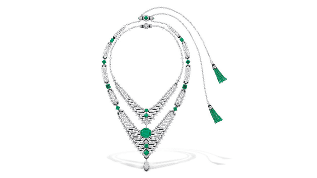 The Imperio necklace from the Sixième Sens par Cartier high jewellery collection. (Photo: Cartier)
