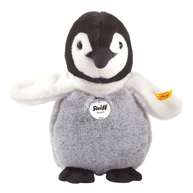 Children are known to confide 
their deepest secrets and express themselves to their favourite cuddly toys. This plush baby penguin is sure to become your little one’s BFF and boost their emotional intelligence.