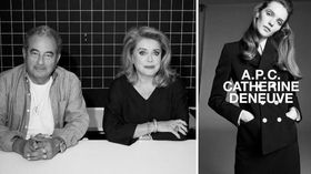 Catherine Deneuve’s A.P.C. Collaboration Is Inspired by Her Most Iconic Film Roles
