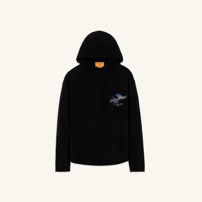 SHOP: The Snow Lodge x Guest in Residence Oversized Hoodie Black