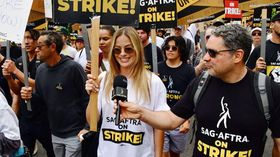 Margot Robbie SAG-AFTRA Strike