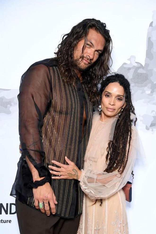 When two extremely good-looking people get together, all is right in the world. Jason Momoa and Lisa Bonet met at a jazz club in 2005, and Momoa knew pretty much right away that she was the one.

“We sat down, she ordered a Guinness and that was it,” he told James Corden. “I beyond love Guinness. … We had Guinness and grits, and the rest is history.”

Photo: Getty