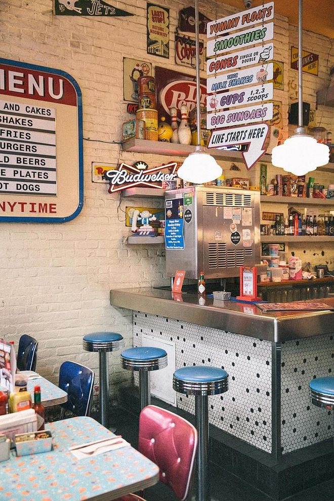 For breakfast, lunch, or dinner, check out this really cute American diner chain called Big Daddy’s. Photo: Andrea Chong