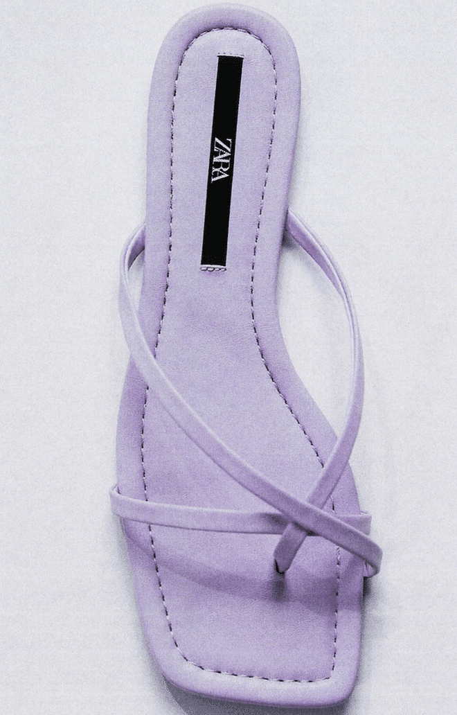 Zara Flat Strappy Sandals