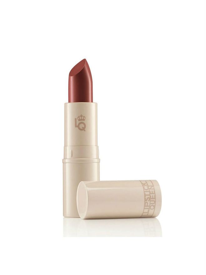 If you are thinking of venturing into the dark side while still playing it (kind of) safe, try this plum-brown shade from Lipstick Queen’s new nude collection. Perfect as a nude look for those with medium to dark skin tones, it has both warm and cool undertones so it never leaves you looking washed out. We also love that it has medium coverage, a creamy texture and high shine finish – talk about versatility!