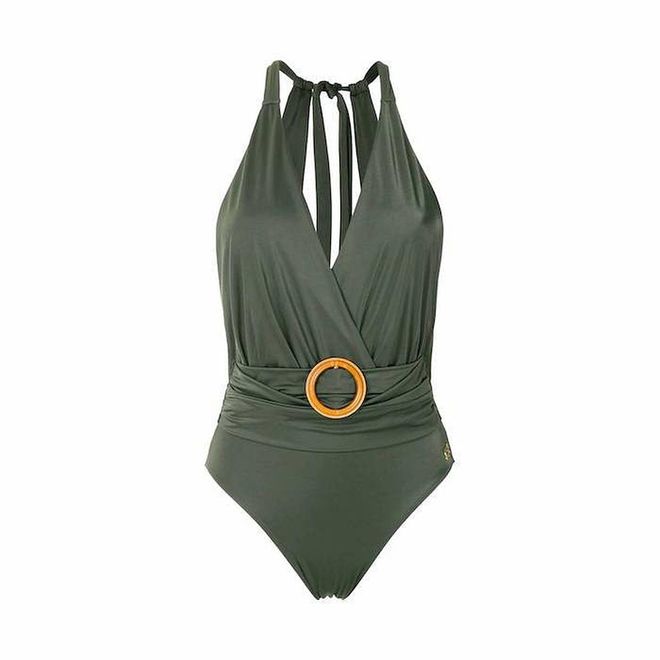 Buckled Swimsuit, $234, Bridgette at Farfetch