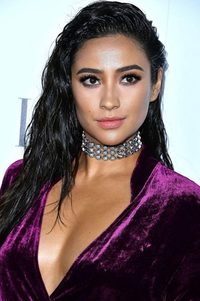 Getty
Shay Mitchell did it. So did Gigi Hadid and Kim Kardashian. And it was all over spring 2017 fashion week. Slick, shiny hair that only looks like its sopping wet is a 2017 hair trend that can look just as good off the runway and IRL. Just work a heavy dose of styling cream from your roots to mid-lengths to get that unmistakable shine with a little bit of hold.

Photo: Getty 