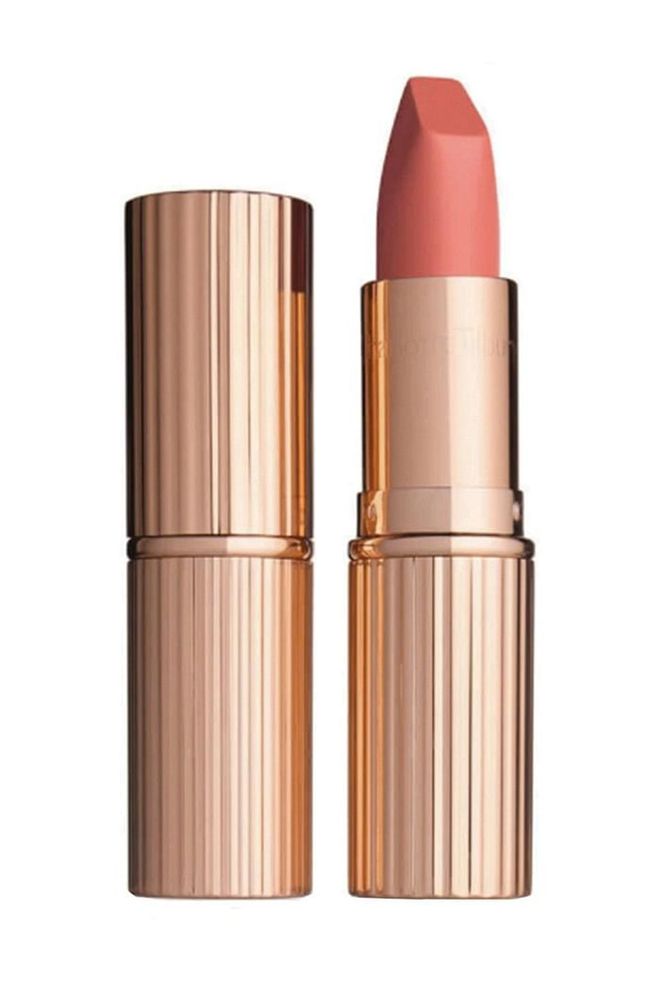 "I think the colour is very special and versatile," said celebrity make-up artist Andrèa Tiller. "It's the best mix of a nude and a bright! It's a sophisticated peachy tone that looks great alone with a minimal eye or with a smoky eye. I also love the texture. It leaves your lips looking matte but never dry. It's a must-have!" 