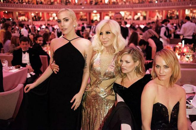 Lady Gaga, Donatella Versace, Kate Moss,